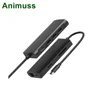 8 In 1 Multifunctional Aluminum Alloy Docking Station Type C to HD MI+3 Ports USB 3.0 SD/TF Card Reader RJ45 Gigabit Lan Network