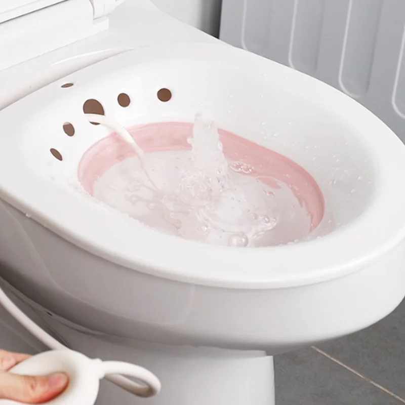 

Feminine Hygiene Products Vagina Steamer Seat Vaginal Care Yoni Steam Seat Hip Bath Sitz Bath, White,pink,blue