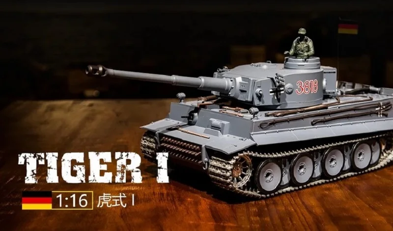 Toys Toys Wholesale Big Scale Henglong 116 Rc German Tiger Tank Shoot 3818-1Pro (1)