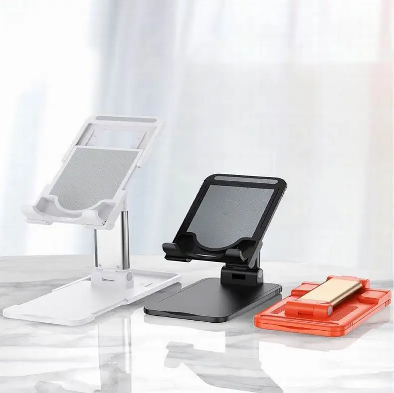 

Wholesale adjustable folding mobile phone holder universal tablet computer multifunctional lazy portable desktop stand, 3 colors