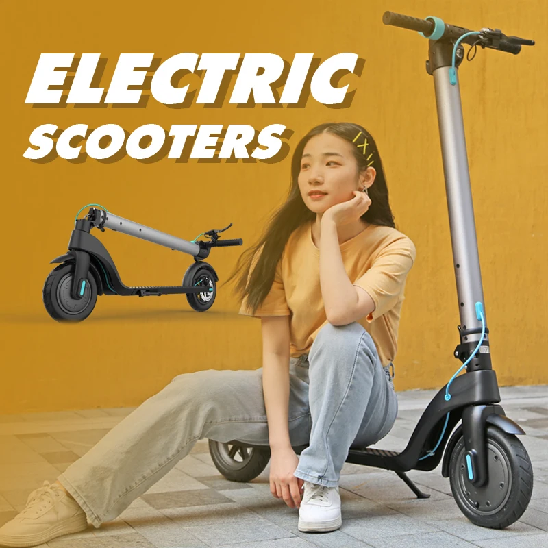 

X7 E Scoot Adult Electric Foldable Scooters For Sale Mobility 2 Two Wheel Electric Scooter