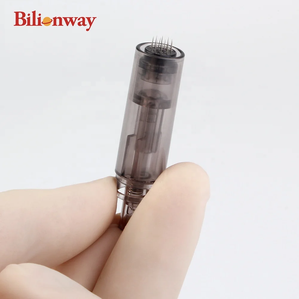 

Custom Logo 12/24/36/42 Nano Derma Pen A7 Micro Needle Skin Care System Derma Pen Needles, Grey