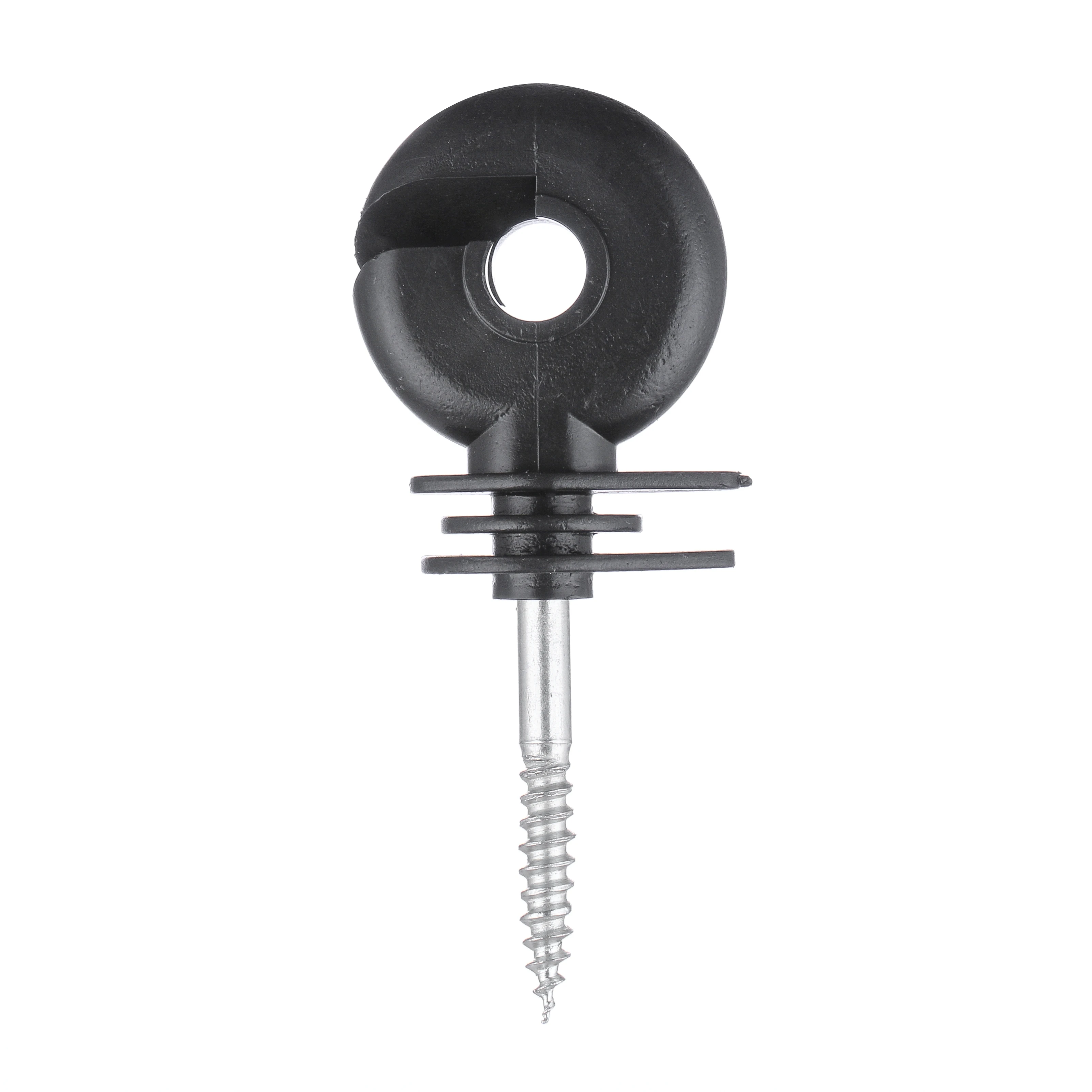 

Farm Fence Accessories Electric Fence Ring Insulator, Black