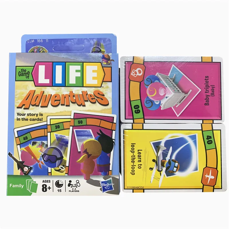 

family card game LIFE Adventures for kids ages 8+ Board Game for Christmas gift