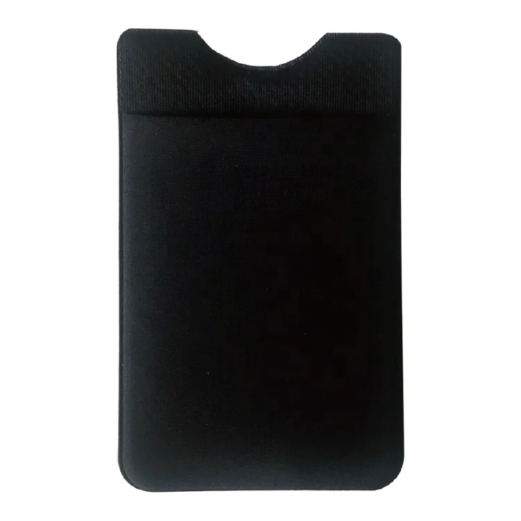 

Self Adhesive Sticker lycra Phone Portable Smart Wallet, 15 colors in stock