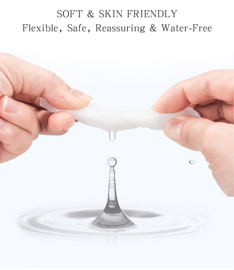 Independently Packaged Sanitary Clean Wipes Antibacterial Private Parts