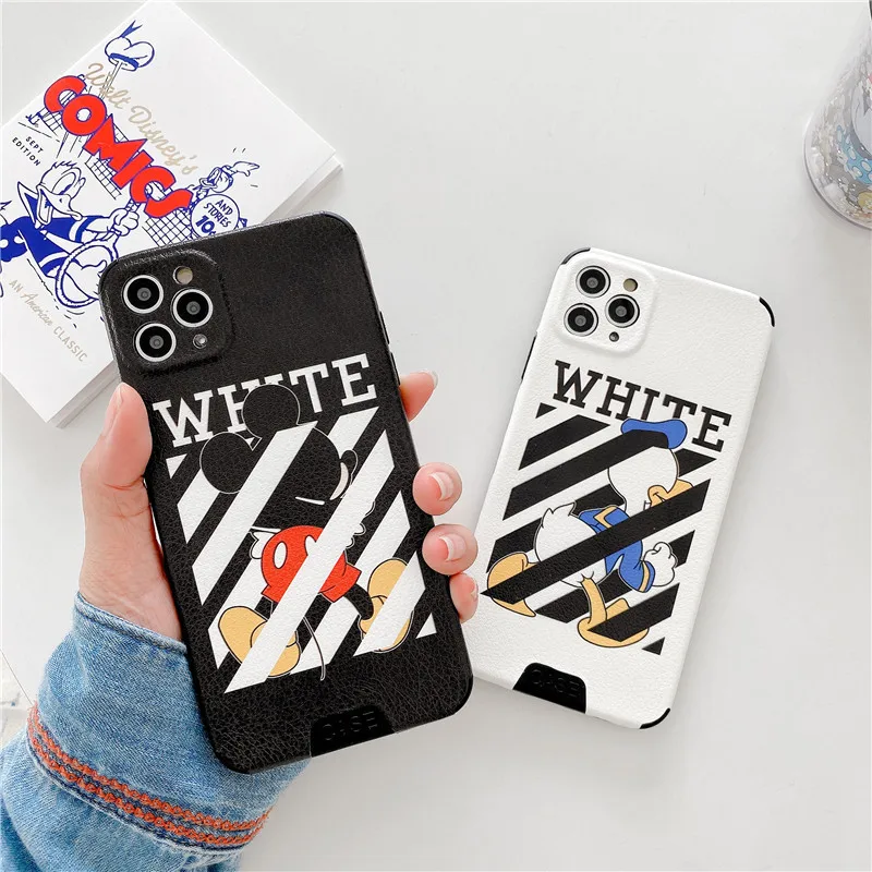 

Stick the skin prevent fall paint creative cartoon for iPhone 11 12 mini Pro max mobile phone accessories case