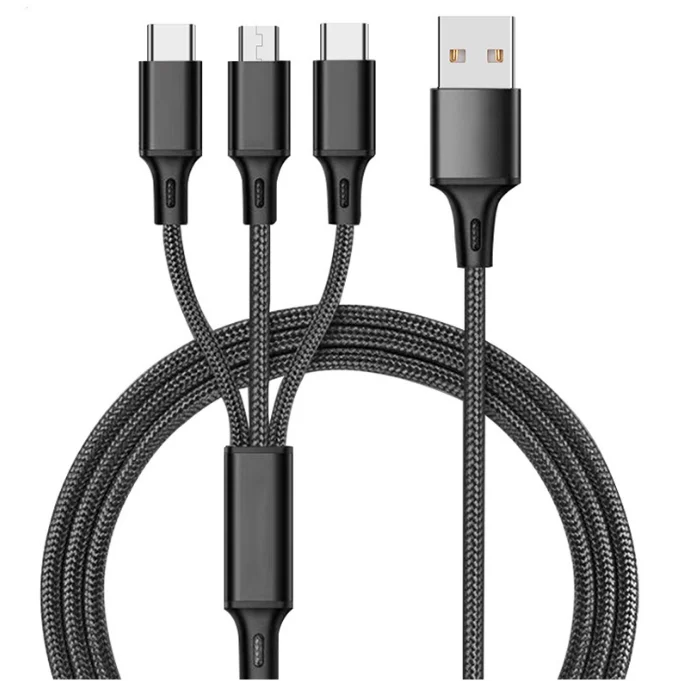 

Factory OEM Nylon Cable Type-c Usb C Cable Fast Charge For Apple For Samsung Mobile Phones