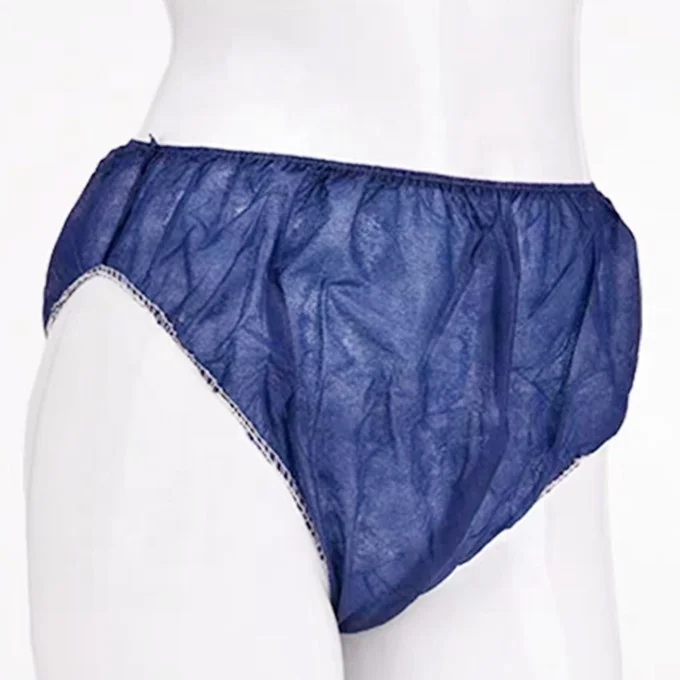 Massage Spa Disposable Thong Panties Underwear Fluorscopy Underpants supplier