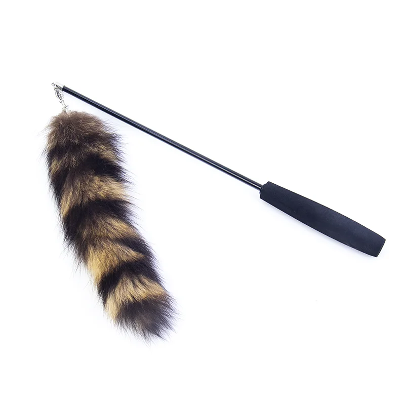 

Cat Toy 2020 Interactive Toy With Plush Cats Funny Retractable Stick, As picture