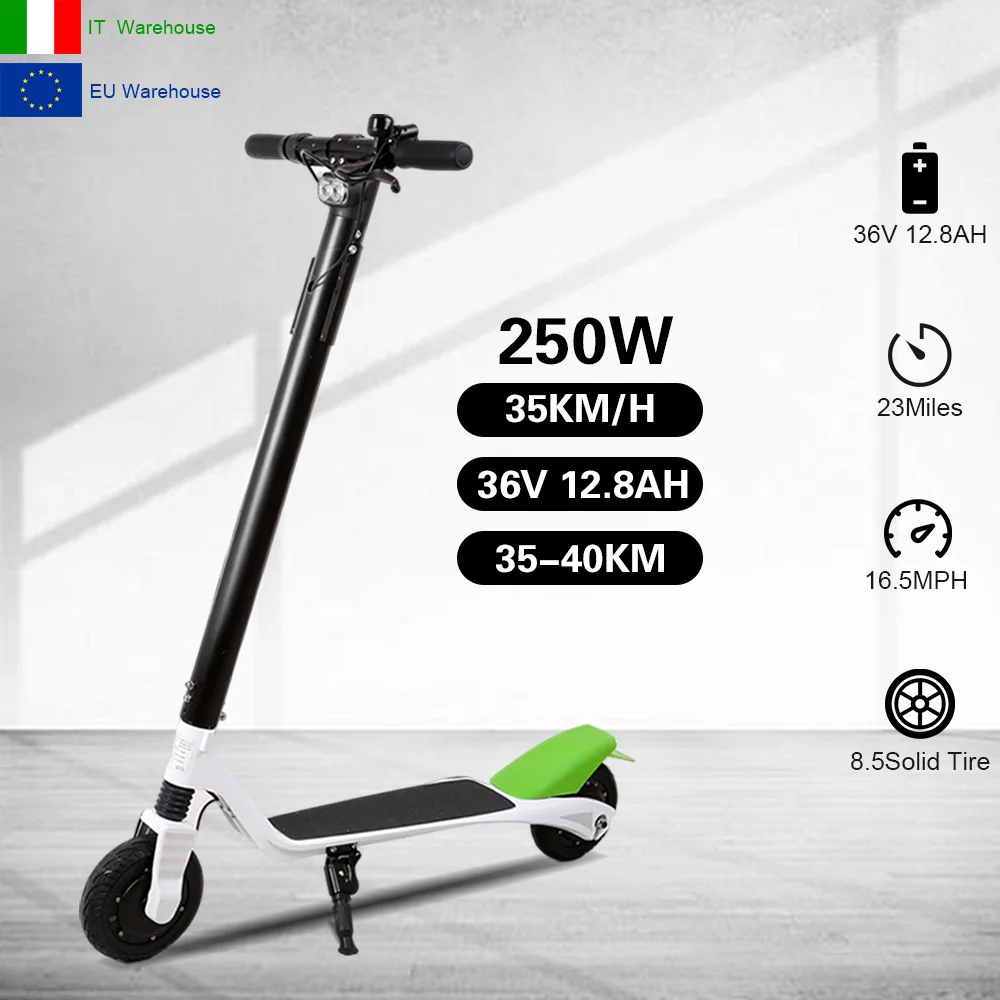 

Adults Dropshipping Trotinette Electrique With Sharing APP GPS 36V12.8AH ES2 Long Range Electric Scooters 23 Miles Escooter 250W