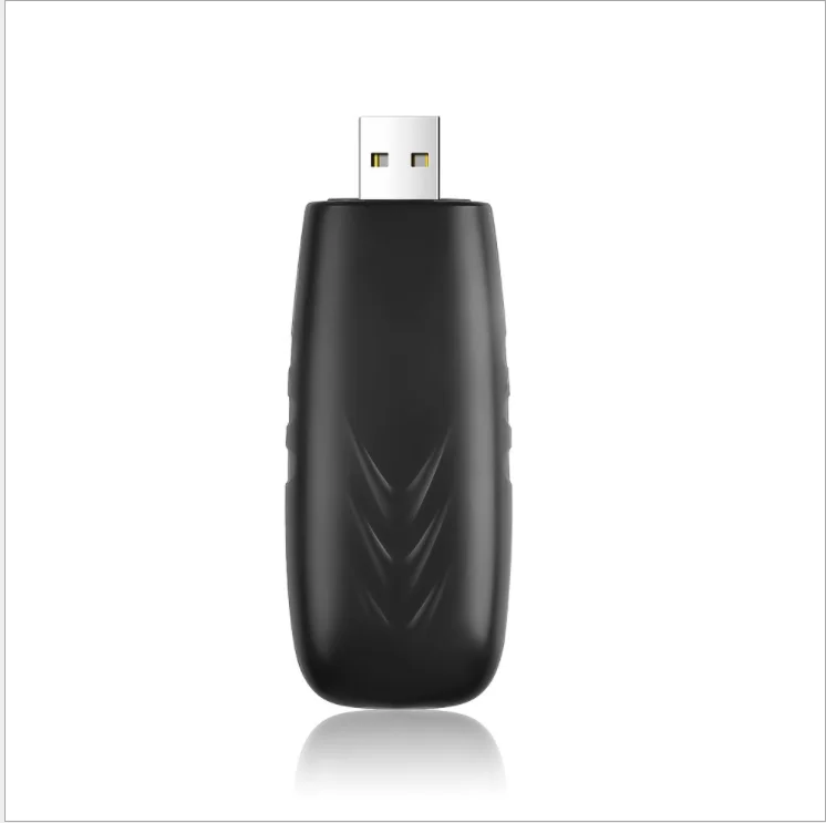 

High Speed AC 1200M 2.4G/5.8G Dual Band USB Adapter Frequency Wireless Network Card Wifi 5 USB 3.0 Wireless Receiver, Black