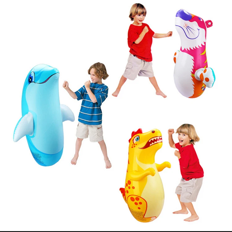 

En71 Pvc Inflatable Toy Animal Design Tumbler For Sale, Customized color