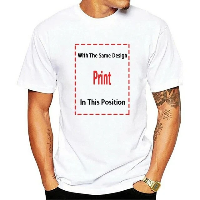

Personalized Printed Casual T-Shirts Own Design Any Color Printing Machine Washable Homme Tee Shirt