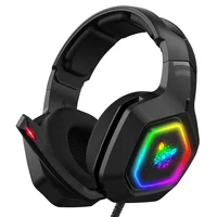 

Onikuma New Arrival K10 Cool RGB Flowing LED PS4 Gaming Headphones Headsets with Foldable Microphone