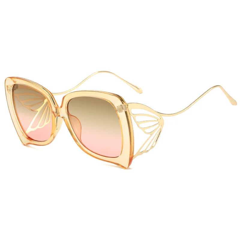 

Wholesale Sunglasses Ladies Trendy Frame Butterfly Sunglasses Gafas De Sol Para Hombres