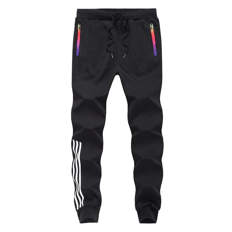 

Hot Men Pants Casual Sport Long Pockets Drawstring Cotton Tracksuit Fitness Sport Gym Workout Joggers Trousers