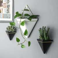 

Home decor indoor ceramic flower pot ceramic hanging wall planter pot