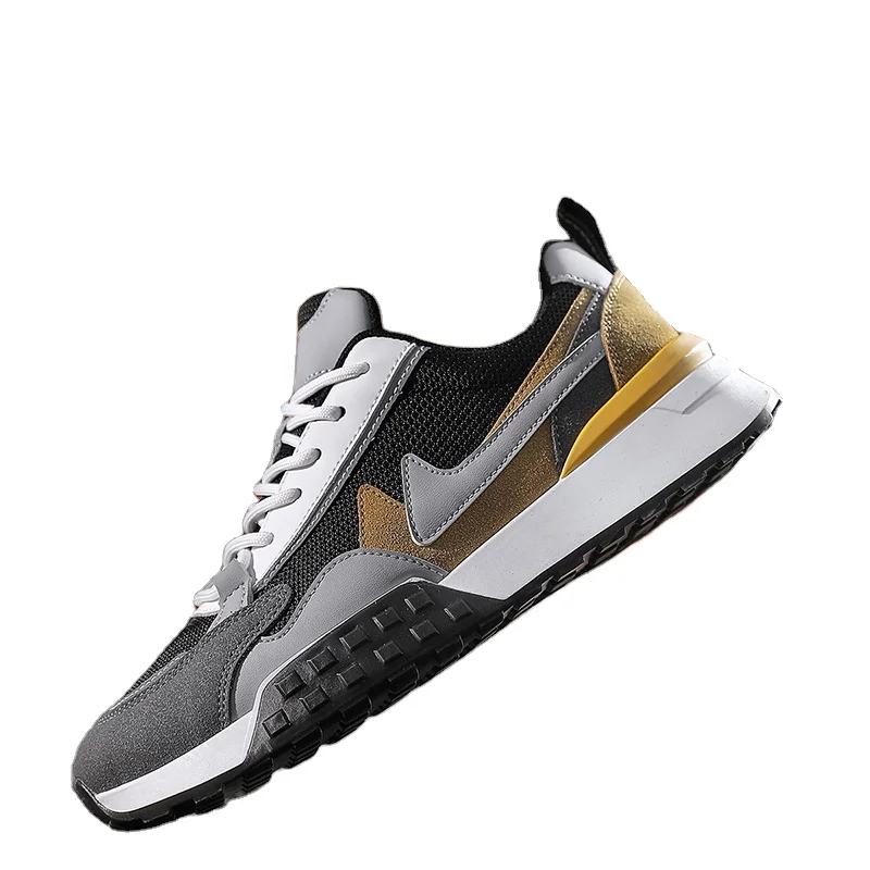 

Made in China walking shoes for men new product walking shoes for men summer fashion mesh men casual sport shoes, Optional