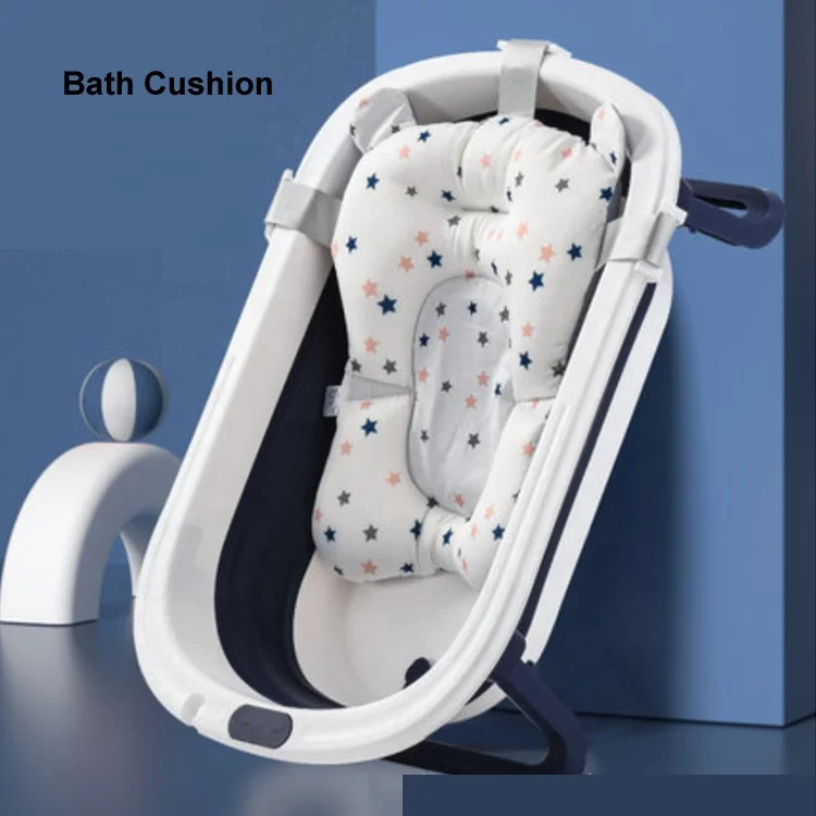 

KAIFEI PORTABLE BATHTUB NEW BORN BABY BATH TUB FOLDABLE SHOWER BASIN COMFORTABLE