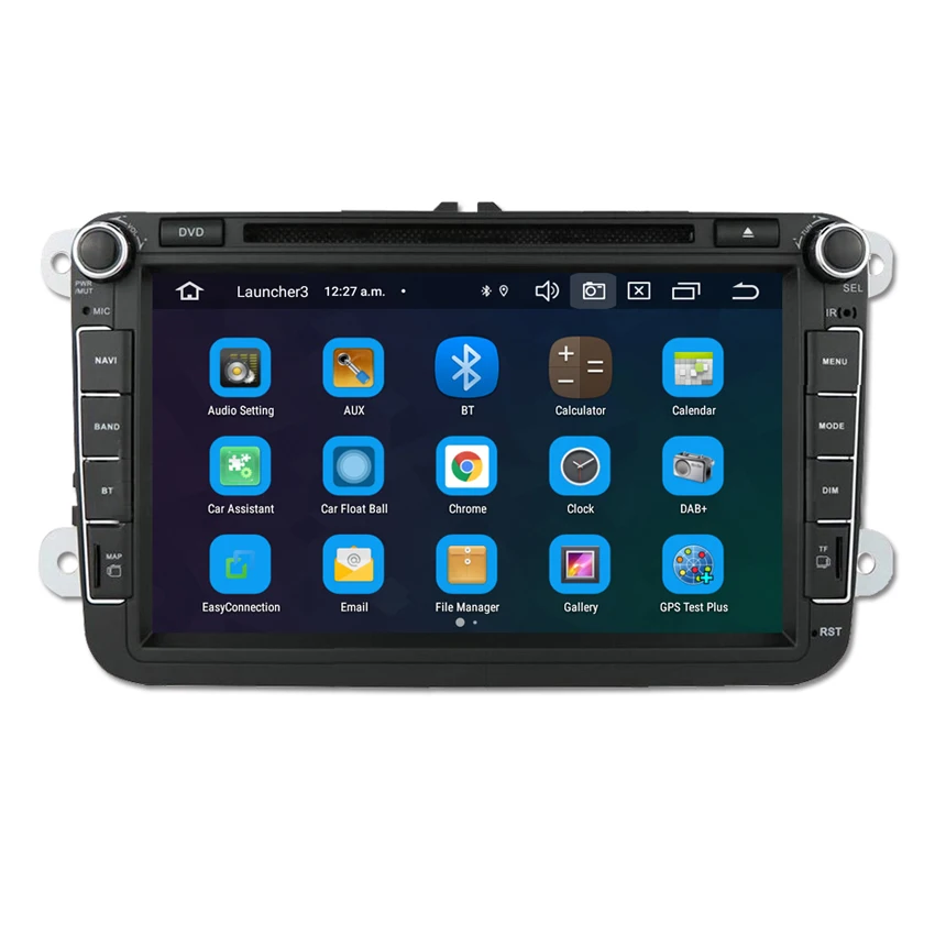 8'' octa core autoradio 2 din headunit android 10.0 car navigation for VW Golf 5/6 mk5 passat b6 dvd gps player