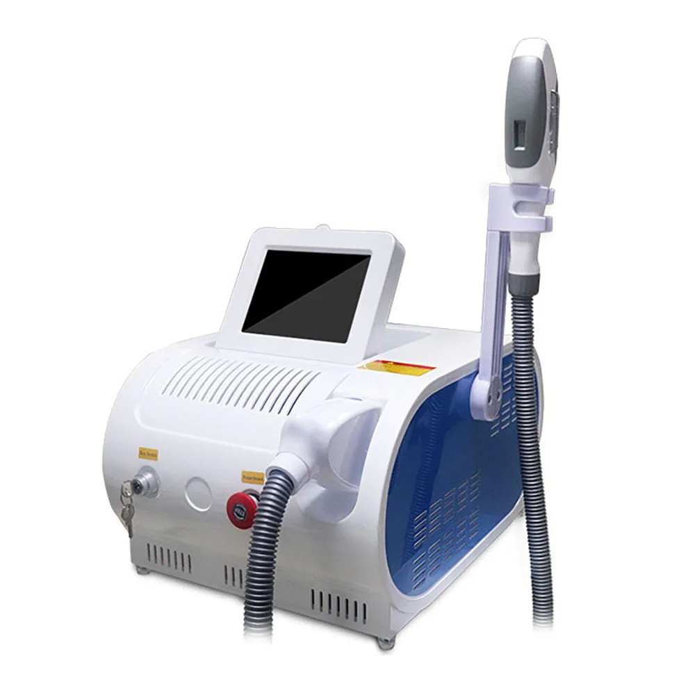 

Portable Shr Opt E-Light Ipl Rf Nd Yag Laser Multifunction Machine For Salon, White