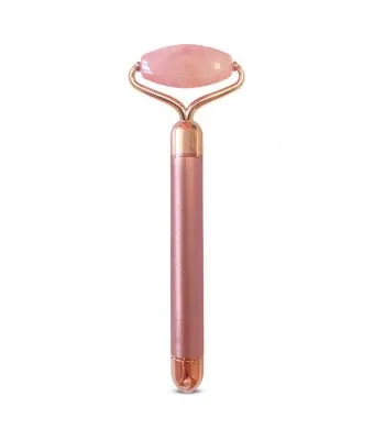 
Amazon Hot Sale Facial Massager Rose Quartz Electric Jade Roller For Women Face Care 