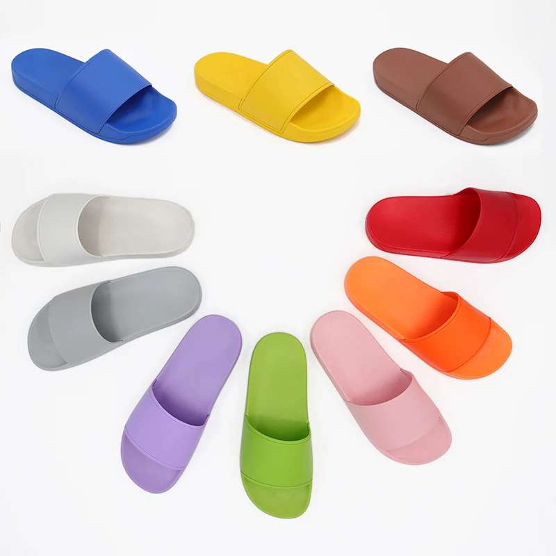 

custom slippers amazon hot sale customization logo slides custom sandal flip flops for men, Customized color