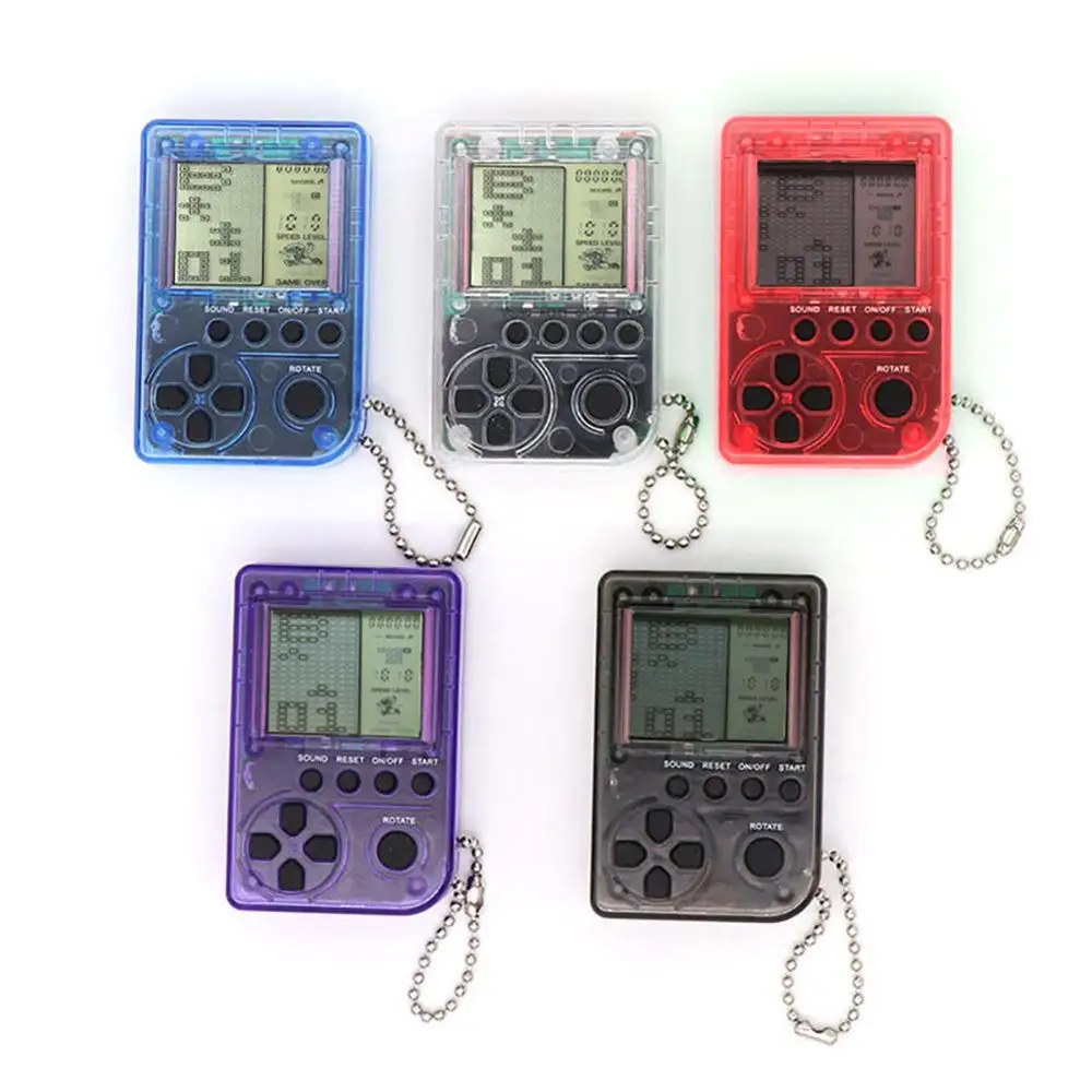 

Mini Console Game Machine Children's Handheld Nostalgic Mini Game Console With Keychain Video Game Kids Children Gifts