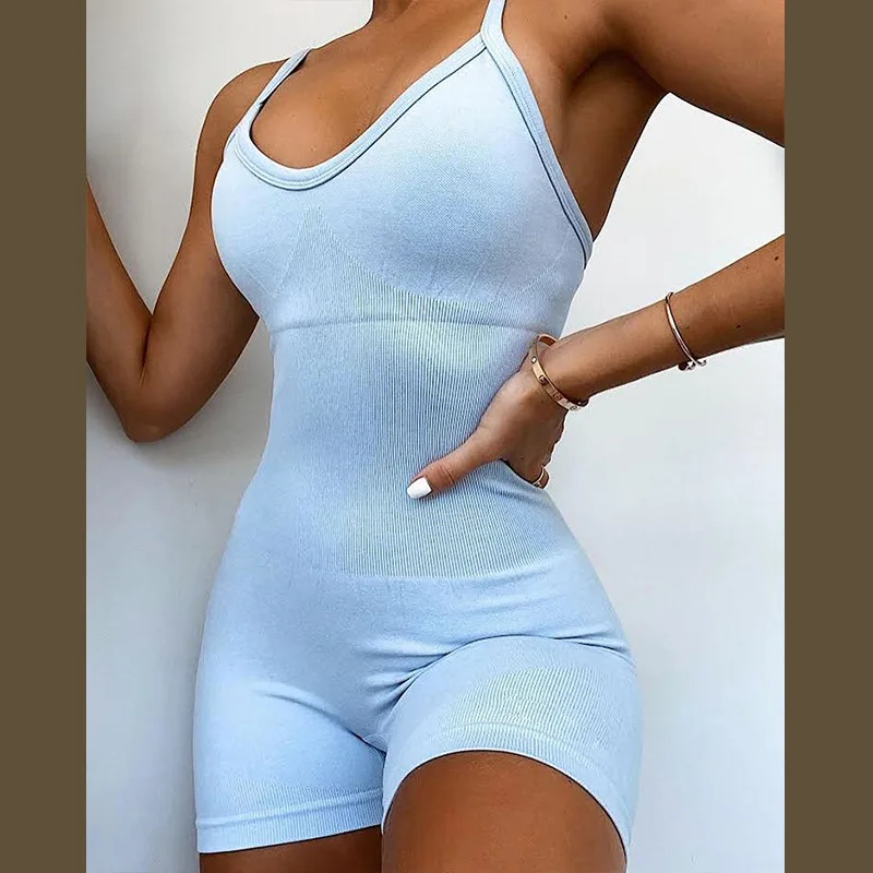 

Explosive Style Of Seamless Yoga Jumpsuit Yoga Cloth Women Fashion Jumpsuit, Picture color