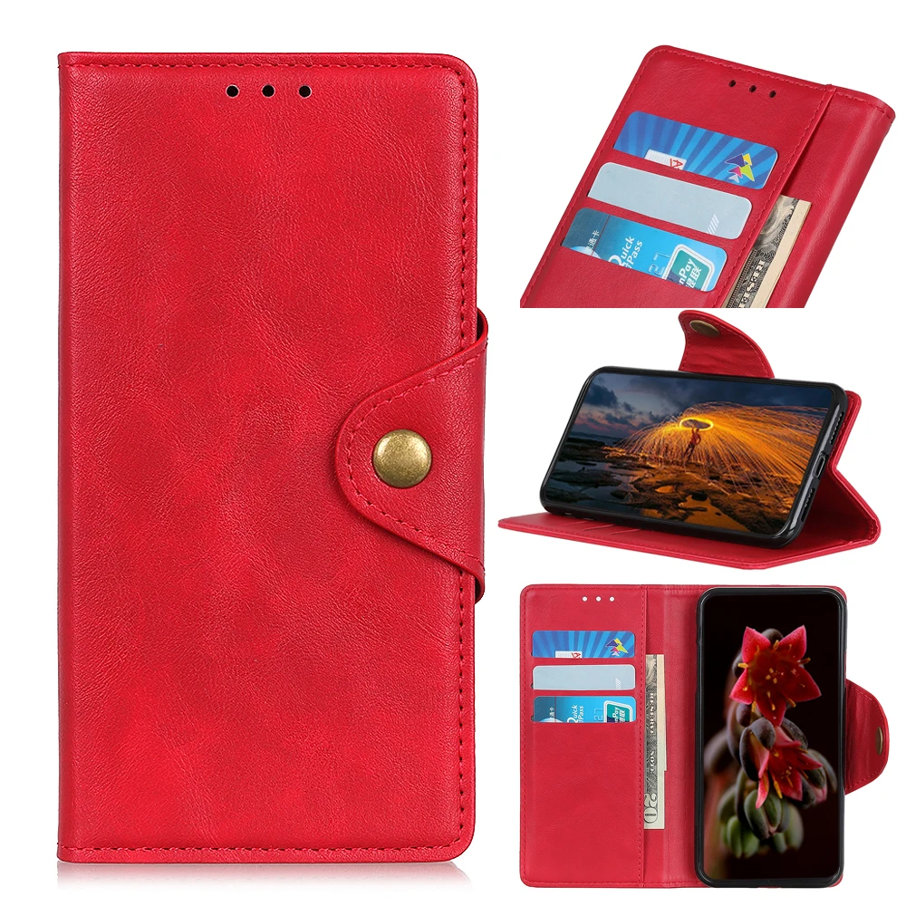 

Copper button sheep pattern PU Leather Flip Wallet Case For Motorola MOTO EDGE 20 With Stand Card Slots, As pictures