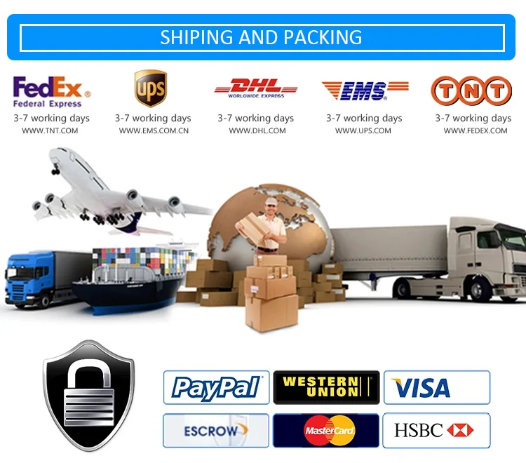 Packaging and shipping