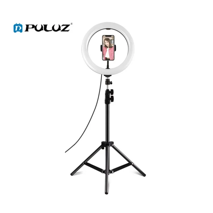 

Hot Selling Tiktok Ring Light 10.2 inch LED Ring Light Beauty Makeup Lamp With Tripod Stand Live Broadcast Kits