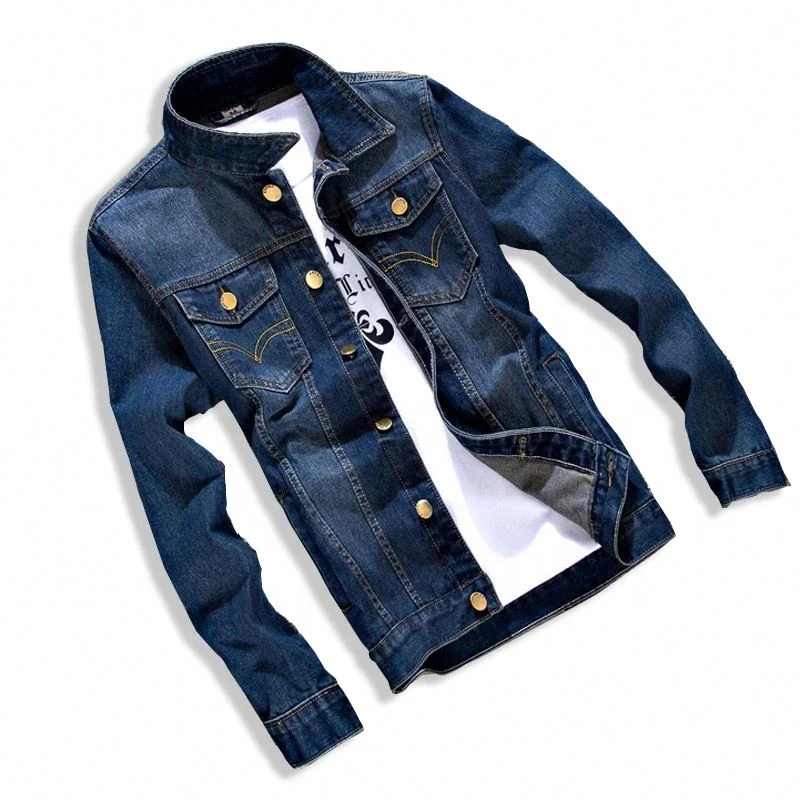 

2020 Custom Hot Sale new Fashion Brand New Winter Jacket Men Jean Jacket For Men