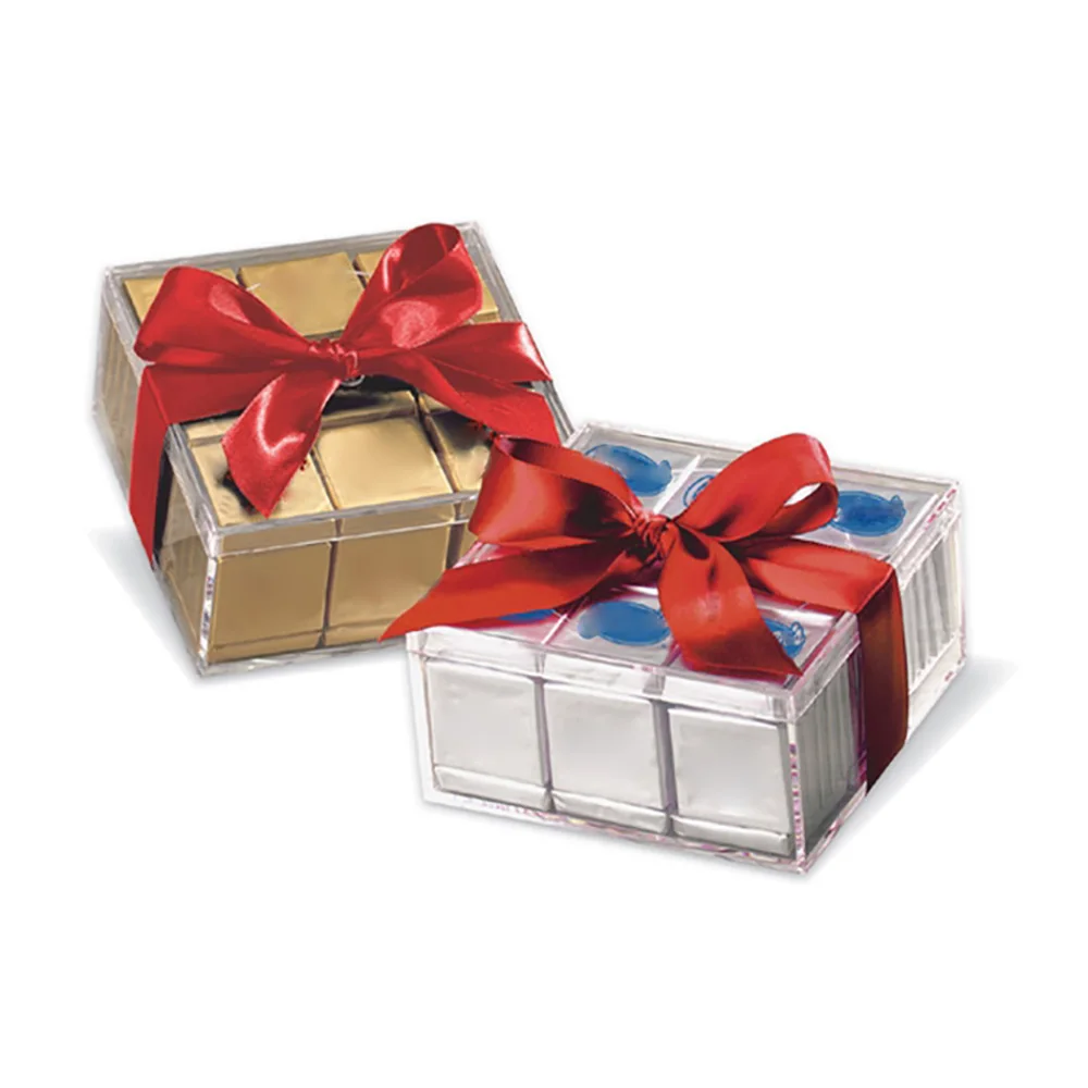 Small Clear Acrylic Candy Boxes With Lids Mini Acrylic Wedding Gift