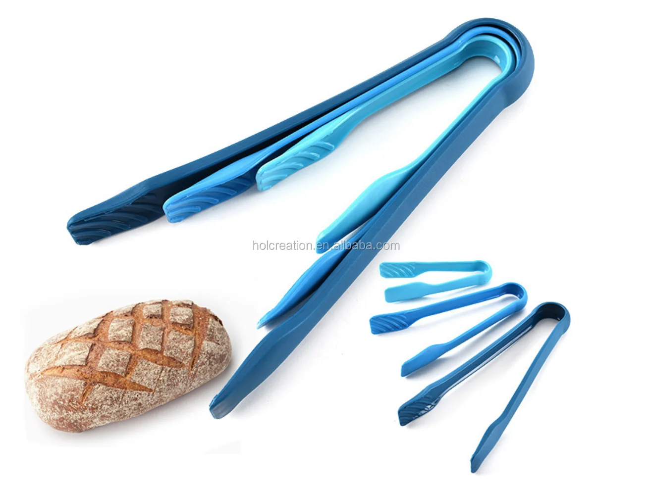 Sevenfly Plastic Cooking Bread Cake Fruit Salad Food Clip Tong Tweezers