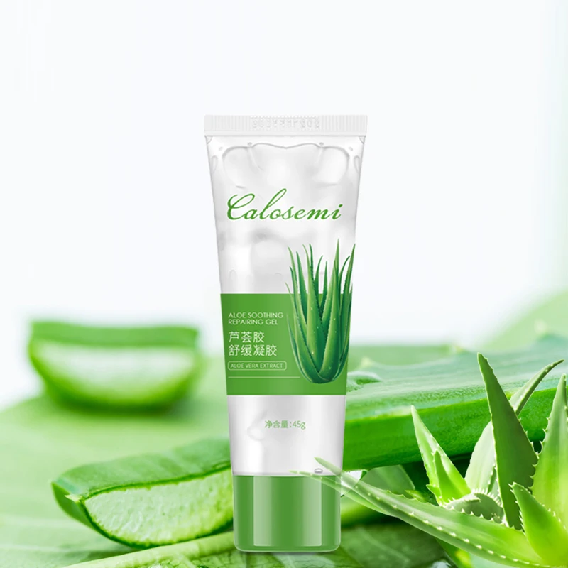 

Calosemi Free Samples Wholesale 100% Pure Aloe Vera Gel Bulk For Face Moisturizer Soothing Anti Acne Aloe Gel