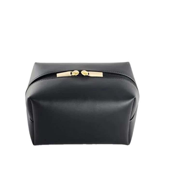 

YAESHII PU And Leather Organizing Cosmetic Pouch Pochette Maquillage Custom Logo Cosmetics Bag, Pink and black and brown and blue