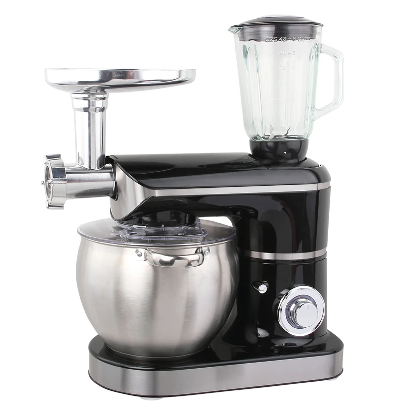 

Household Low Noise Batidora 8.5L Multifunctional 5 in 1 Stand Food Dough Cake Mixer With Juicer Blender Meat Grinder