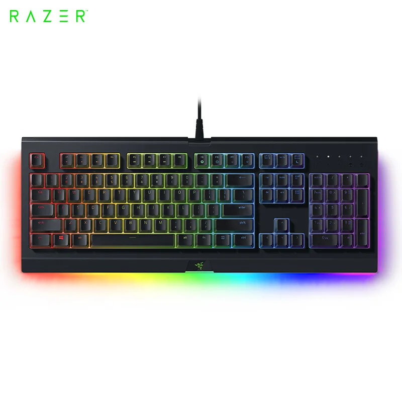 Original Razer Cynosa Chroma Pro 104 Keys Membrane Keyboard RGB Office And Gaming Wired Keyboard