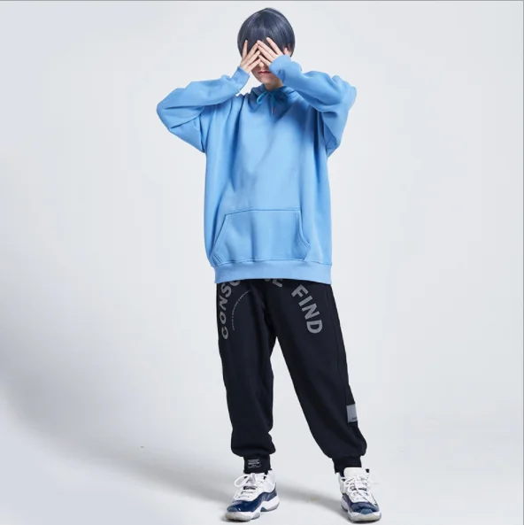 

Factory direct custom logo wholesale high quality oversize cotton plain, Black