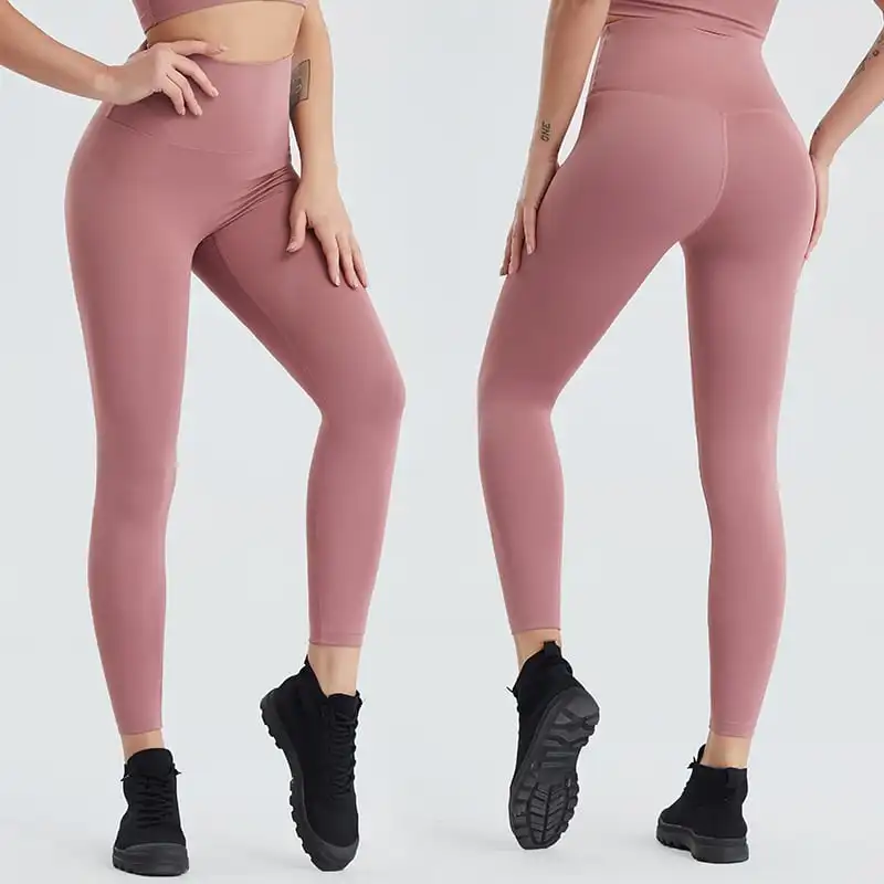 

2021 Premium Sports Wear Women's Seamless High Waisted Gym Leggings, Customized colors