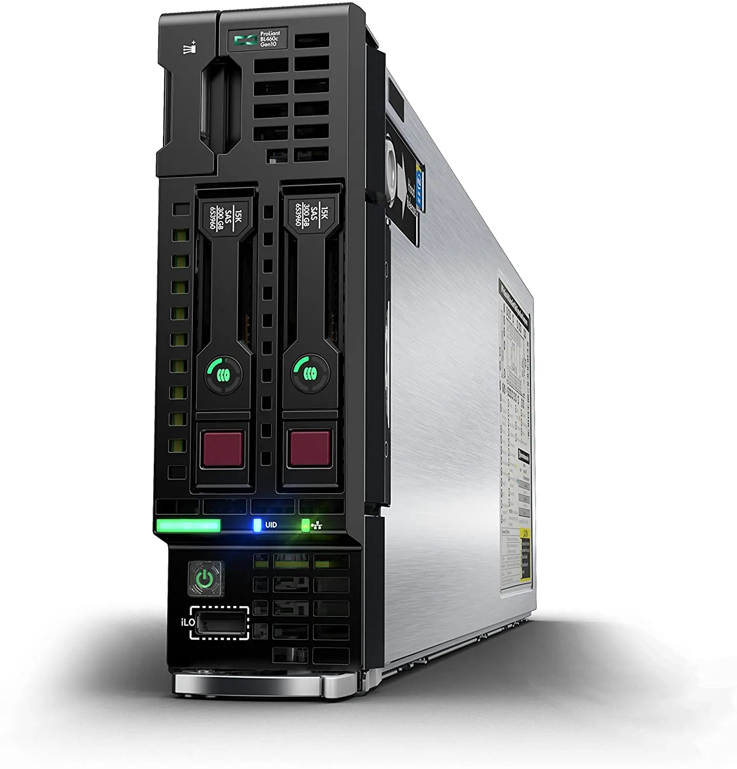 

HPE ProLiant BL460c Gen10 10Gb/20Gb FlexibleLOM Configure-to-Order Blade Server 863442-B21