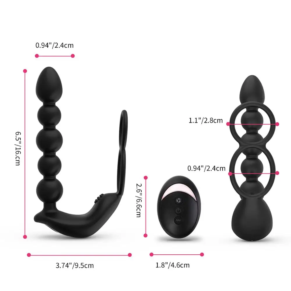 
Prostate Massager Anal Stimulator for Men 