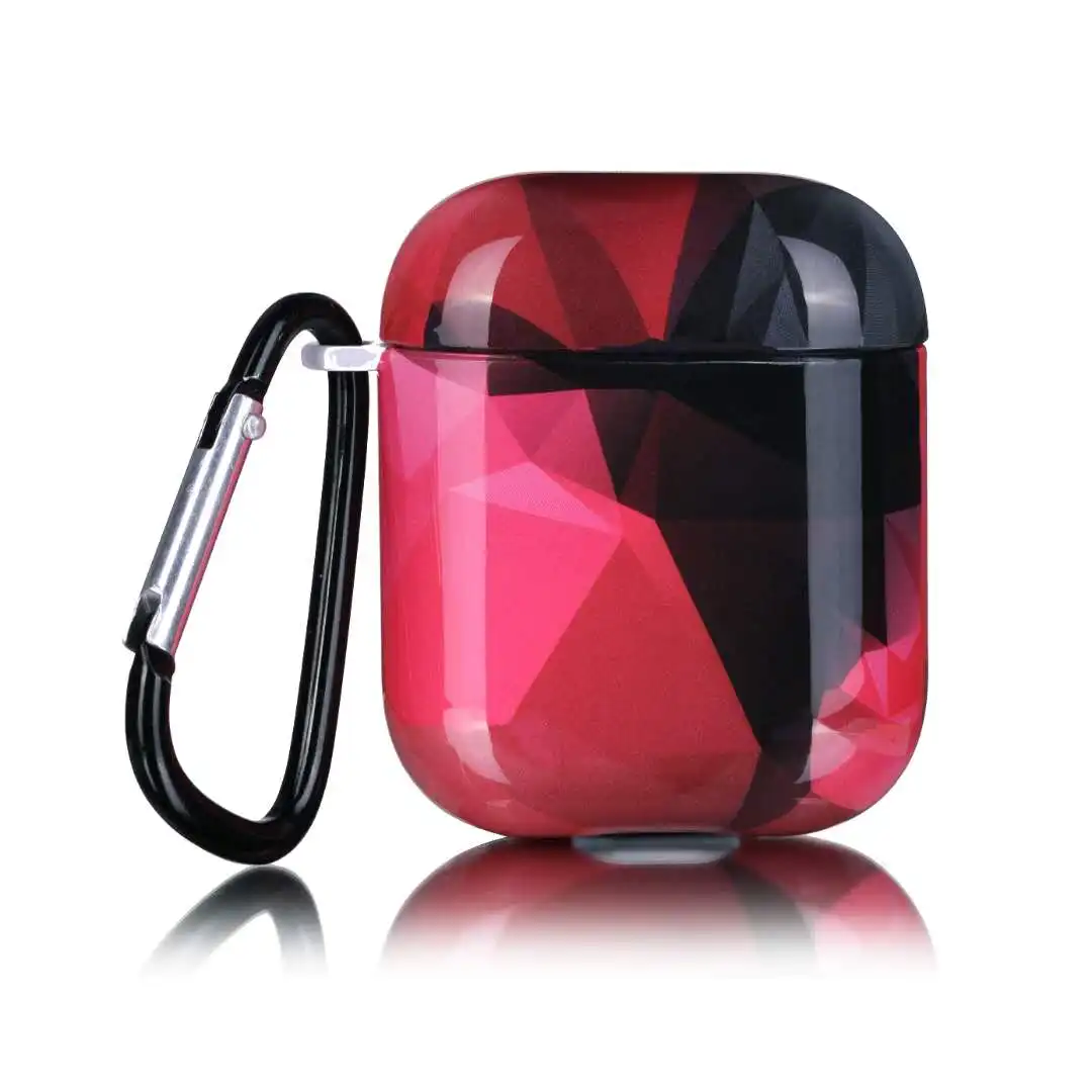 

Fashion unique cover for airpods 2 case key ring airpods case marble protective for Apple Airpods Case