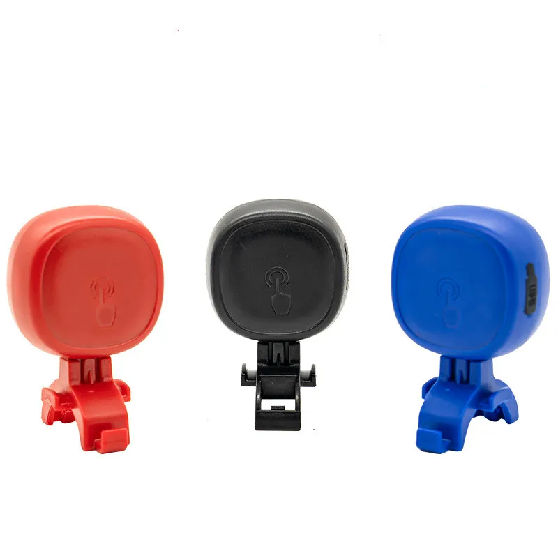 

Touch Bike Bell 90-110dB High-decibel Electric Bicycle Bell Bicyle Horn Road Bike Cycling Bell Horn With Warning Light, 3 color to be choose