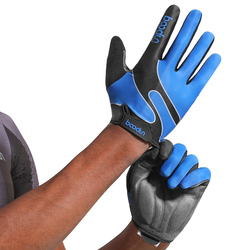 

Bicycle Car Racing Gloves Autumn And Winter Long Finger Sports Outdoor Cycling Suede Shock Absorption Motorcycle Riding Gloves, 4 colors available