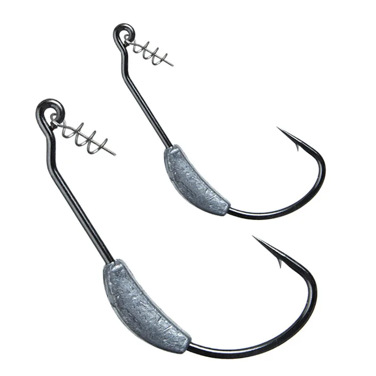 

Wholesale 2g 3g 4g 5g 7g Soft Lure Fishing Hook Jigging Head Lead Hooks Assist Fishing Hook Crank Lead Sharp