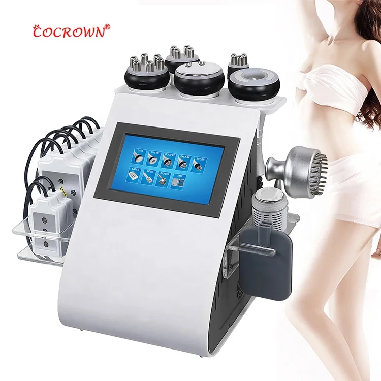 

9 In1 Ultrasonic Liposuction 40K Cavitation Radio Frequency Vacuum Rf Bio Slimming Machine Full Body Shaper& Shapewear