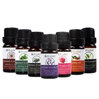 

7 Packs Aromatherapy Essential Oils Private Label Gift Set 10ml Lavender Oil For Diffuser Relaxation And Calming
